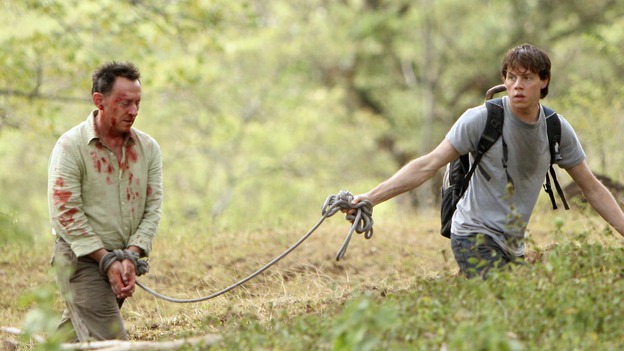 LOST - "Through the Looking Glass" - Jack and the castaways begin their efforts to make contact with Naomi's rescue ship, on the season finale of "Lost," WEDNESDAY, MAY 23 (9:00-11:00 p.m., ET), on the ABC Television Network. (ABC/MARIO PEREZ)MICHAEL EMERSON, BLAKE BASHOFF