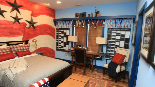 EXTREME MAKEOVER HOME EDITION - "Lampe Family," - Warrior Scholar Room Picture,   on "Extreme Makeover Home Edition," Sunday, January 9th (8:00-9:00 p.m.   ET/PT) on the ABC Television Network.