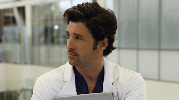 GREY'S ANATOMY - "Piece of My Heart" - Addison returns to Seattle Grace to perform an operation and is taken aback by all of the changes in her old co-workers' lives. Meanwhile Meredith and Derek's clinical trial has its first patient, and Rebecca/Ava returns with shocking news for Alex, on "Grey's Anatomy," THURSDAY, MAY 1 (9:00-10:01 p.m., ET) on the ABC Television Network.  (ABC/SCOTT GARFIELD)PATRICK DEMPSEY