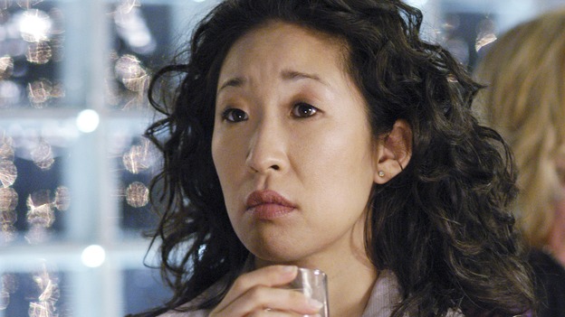 GREY'S ANATOMY - "Time Has Come Today" - The doctors of Seattle Grace help Izzie cope with the loss of her fianc, Denny, and her decision to quit the internship program. Meredith must decide what the future holds after her hospital liaison with Derek. The Chief is confronted by his wife, Adele, after spending the night in his office, and George seeks relationship advice from a surprising source, on the season premiere of "Grey's Anatomy," THURSDAY, SEPTEMBER 21 (9:00-10:01 p.m., ET) on the ABC Television Network. (ABC/GALE ADLER)SANDRA OH