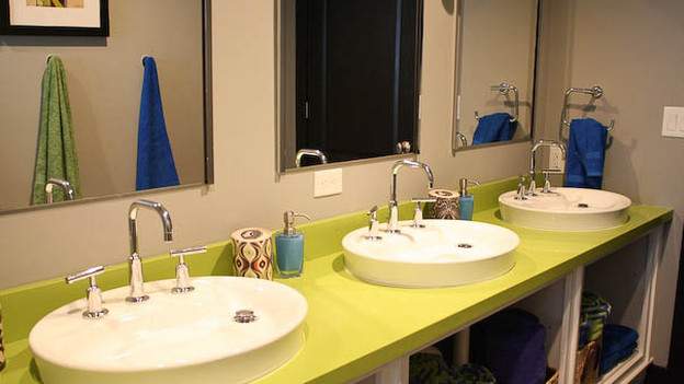 EXTREME MAKEOVER HOME EDITION - "Arboleda Family," - Bathroom Pictures, on "Extreme Makeover Home Edition," Sunday, October 17th(8:00-9:00 p.m. ET/PT) on the ABC Television Network.