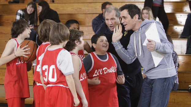 The Cool DadModern Family man Phil Dunphy is way up to date on technology and tween-speak, but he may not be the "cool" dad he thinks he is. He usually lets Claire play the bad cop while he practices "peer-enting," which involves acting like a parent and talking like a peer. As goofy as he is, Phil's huge, loving heart actually does make him the "coolest" dad we know.	Click Here for more Dad Moments from Modern Family