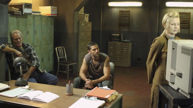 LOST - "Stranger in a Strange Land" - A power play ensues between Jack and "The Others" as Juliet's future hangs in the balance. Meanwhile, Kate, Sawyer and Karl continue on their journey away from "Alcatraz," on "Lost," WEDNESDAY, FEBRUARY 21 (10:00-11:00 p.m., ET), on the ABC Television Network. (ABC/MARIO PEREZ)M.C. GAINEY, MATTHEW FOX, DIANA SCARWID
