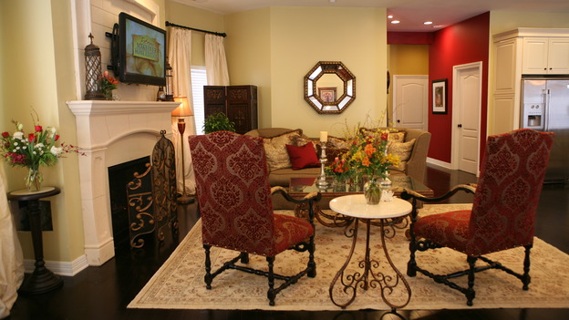 EXTREME MAKEOVER HOME EDITION - "Usea Family," -&nbsp; Living Room, on "Extreme Makeover Home Edition," Sunday, May 18th on the ABC Television Network.