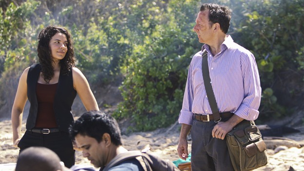 LOST - "Follow the Leader" - Jack and Kate find themselves at odds over the direction to take to save their fellow island survivors, Locke further solidifies his stance as leader of "The Others," and Sawyer and Juliet come under scrutiny from the Dharma Initiative, on "Lost," WEDNESDAY, MAY 6 (9:00-10:02 p.m., ET) on the ABC Television Network.  (ABC/MARIO PEREZ)ZULHEIKA ROBINSON, MICHAEL EMERSON