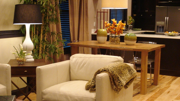 EXTREME MAKEOVER HOME EDITION - "Latif Family," - Living Room, on "Extreme Makeover Home Edition," Sunday, March 30th on the ABC Television Network.