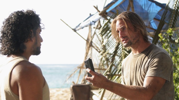 LOST -  "The Man Behind the Curtain" - Ben begrudgingly begins to introduce Locke to the secrets of the island, beginning with the mysterious Jacob. Meanwhile, Juliet's secret goes public, on "Lost," WEDNESDAY, MAY 9 (10:00-11:00 p.m., ET), on the ABC Television Network. (ABC/MARIO PEREZ)NAVEEN ANDREWS, JOSH HOLLOWAY