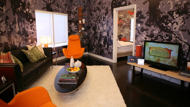 EXTREME MAKEOVER HOME EDITION - "Usea Family," -&nbsp; Living Room, on "Extreme Makeover Home Edition," Sunday, May 18th on the ABC Television Network.