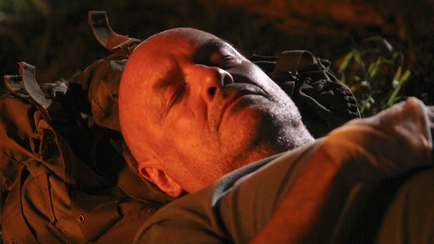 LOST - "The Brig" - A newly focused Locke breaks away from "The Others" in an attempt to persuade Sawyer to help rid them of a great nemesis that has caused nothing but pain in both of their lives. Meanwhile, a new island inhabitant discloses some shocking information about Oceanic Flight 815, on "Lost," WEDNESDAY, MAY 2 (10:00-11:00 p.m., ET), on the ABC Television Network. (ABC/MARIO PEREZ)TERRY O'QUINN