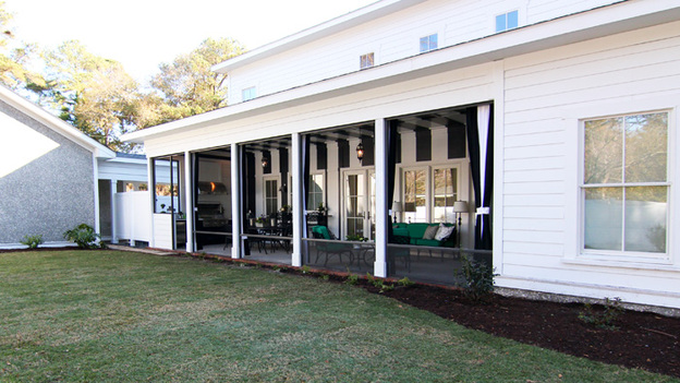 EXTREME MAKEOVER HOME EDITION - "Dickinson Family," - Patio Picture, on  "Extreme Makeover Home Edition," Sunday, May 1st    (8:00-9:00 p.m.  ET/PT) on the ABC Television Network.