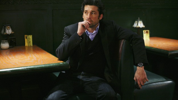 PRIVATE PRACTICE - "Ex-Life" - As Archer recoups from surgery, Derek has Addison work with his pregnant neuro patient; after Sam suffers a sudden asthma attack, Bailey and Naomi work together to find the root cause of Sam's sudden attack; and at Oceanside Wellness, Cooper, Violet and Pete work together to treat a mother suffering from postpartum depression, on "Private Practice," THURSDAY, FEBRUARY 12 (10:02-11:00 p.m., ET) on the ABC Television Network. (ABC/ERIC MCCANDLESS)PATRICK DEMPSEY