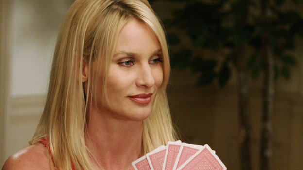 DESPERATE HOUSEWIVES - "Goodbye for Now" - Susan makes a decision about Mike Delfino. Meanwhile Lynette takes steps to make sure Annabel (guest star Melinda McGraw) doesn't come between her and Tom, Bree comes to a realization about "buddy" George the pharmacist (guest star Roger Bart), and Carlos' legal problems take a turn for the worse, on "Desperate Housewives," SUNDAY, MAY 15 (9:00-10:02 p.m., ET) on the ABC Television Network. (ABC/RON TOM) NICOLLETTE SHERIDAN