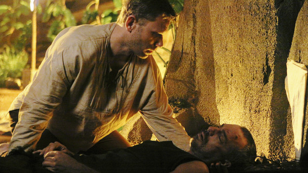 LOST - "Across the Sea" - The motives of John Locke are finally explained, on "Lost," TUESDAY, MAY 11 (9:00-10:00 p.m., ET) on the ABC Television Network. (ABC/MARIO PEREZ)MARK PELLEGRINO, TITUS WELLIVER