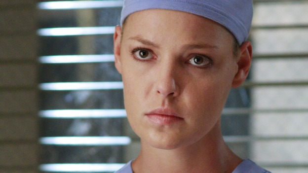 GREY'S ANATOMY - "Dream a Little Dream of Me" - Dr.&nbsp;Izzie Stevens, on "Grey's Anatomy," THURSDAY, SEPTEMBER 25 (9:00-11:00 p.m., ET) on the ABC Television Network. (ABC/RON TOM) KATHERINE HEIGL