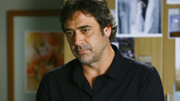 GREY'S ANATOMY - "What a Difference a Day Makes" - Denny suddenly reappears to Izzie, telling her that cancer has once again spread to her brain, on "Grey's Anatomy," THURSDAY, MAY 7 (9:00-10:02 p.m., ET) on the ABC Television Network. (ABC/SCOTT GARFIELD) JEFFREY DEAN MORGAN