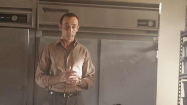 LOST - "Enter 77" - Locke, Sayid and Kate investigate a strange structure and its mysterious inhabitant. Meanwhile, Sawyer competes in a ping-pong competition to get back his belongings, on "Lost," WEDNESDAY, MARCH 7 (10:00-11:00 p.m., ET), on the ABC Television Network. (ABC/MARIO PEREZ)SHAUN TOUB, NAVEEN ANDREWS