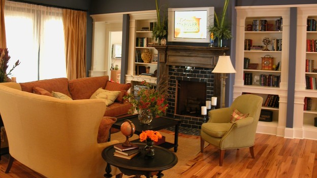 EXTREME MAKEOVER HOME EDITION - "Hawkins Family," -&nbsp;Living Room, on "Extreme Makeover Home Edition," Sunday, October 8th on the ABC Television Network.