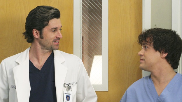 GREY'S ANATOMY - "It's the End of the World (As We Know It)"(ABC/KAREN NEAL)PATRICK DEMPSEY, T.R. KNIGHT