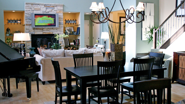 EXTREME MAKEOVER HOME EDITION - "Broadbent Family," - Dining Room, on "Extreme Makeover Home Edition," Sunday, December 12th on the ABC Television Network.