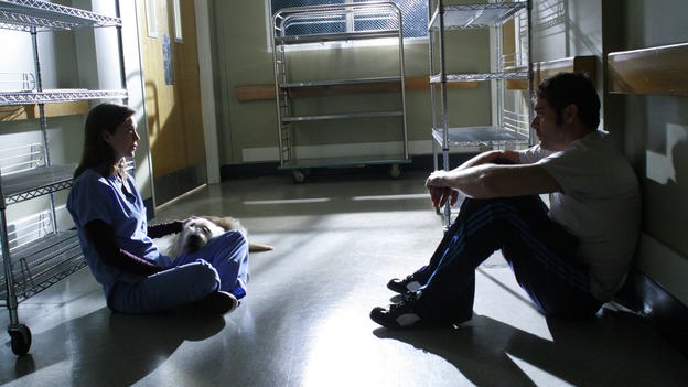 GREY'S ANATOMY - "Some Kind of Miracle" - One person's fight to live affects everyone at Seattle Grace, in the dramatic conclusion to "Grey's Anatomy's" three-episode story arc. "Some Kind of Miracle" airs THURSDAY, FEBRUARY 22 (9:00-10:01 p.m., ET) on the ABC Television Network. Elizabeth Reaser (Independent Spirit Award nominee for "Sweet Land") guest stars as a patient. (ABC/RON TOM)ELLEN POMPEO, JEFFREY DEAN MORGAN