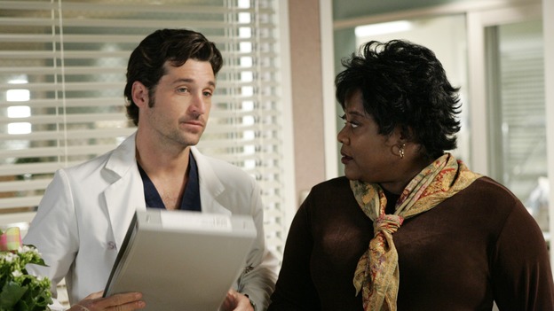 103276_6544 -- GREY'S ANATOMY - "ENOUGH IS ENOUGH" (ABC/CRAIG SJODIN)PATRICK DEMPSEY, LORETTA DIVINE