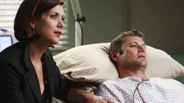 GREY'S ANATOMY - "Before and After" - Addison and Archer Montgomery, on "Grey's Anatomy," THURSDAY, FEBRUARY 12 (9:00-10:02 p.m., ET) on the ABC Television Network. (ABC/RON TOM) KATE WALSH, GRANT SHOW