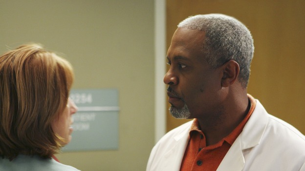 GREY'S ANATOMY - "Tell Me Sweet Little Lies" (ABC/MICHAEL DESMOND)CATHY LIND HAYES, JAMES PICKENS, JR.