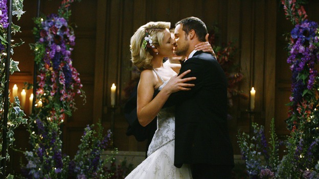 GREY'S ANATOMY - "What a Difference a Day Makes" - Dr. Izzie Stevens and Dr. Alex Karev get married in a surprising twist, on "Grey's Anatomy," THURSDAY, MAY 7 (9:00-10:02 p.m., ET) on the ABC Television Network. KATHERINE HEIGL, JUSTIN CHAMBERS