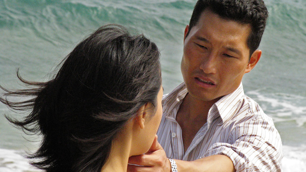 LOST - "White Rabbit" - Jack is near delirious from lack of sleep and struggles to overcome the haunting events that brought him to Australia and, subsequently, to the island. Meanwhile, Boone gets caught in a treacherous riptide, the pregnant Claire's health takes a bad turn, and a thief may have stolen the last bottles of water. Veronica Hamel ("Hill Street Blues") guest stars as Jack's mother, on "Lost," WEDNESDAY, OCTOBER 20 (8:00-9:00 p.m., ET), on the ABC Television Network. (ABC/MARIO PEREZ) YUNJIN KIM, DANIEL DAE KIM