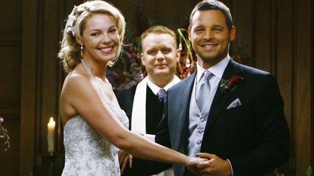 GREY'S ANATOMY - "What a Difference a Day Makes" - Dr. Izzie Stevens and Dr. Alex Karev get married in a surprising twist, on "Grey's Anatomy," THURSDAY, MAY 7 (9:00-10:02 p.m., ET) on the ABC Television Network. KATHERINE HEIGL, MICKEY MAXWELL, JUSTIN CHAMBERS