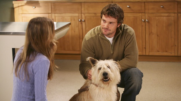 GREY'S ANATOMY - "Blues for Sister Someone" - Izzie grills George about the personal details of his life, Addison takes Alex to task about a sensitive case, and Burke feels the pressure when he treats his musical hero, on "Grey's Anatomy," SUNDAY, APRIL 30 (10:00-11:00 p.m., ET) on the ABC Television Network. (ABC/RICHARD CARTWRIGHT)ELLEN POMPEO, CHRIS O'DONNELL