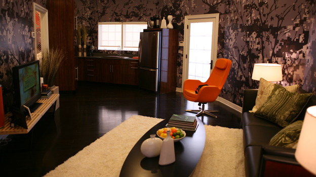 EXTREME MAKEOVER HOME EDITION - "Usea Family," -&nbsp; Living Room, on "Extreme Makeover Home Edition," Sunday, May 18th on the ABC Television Network.