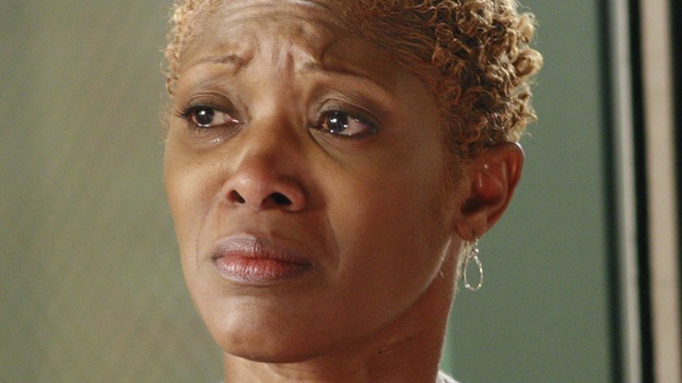 GREY'S ANATOMY - "The Heart of the Matter" - The Chief's wife, Adele, rushes their niece to Seattle Grace, the hospital where she once had her prom, Izzie reveals her feelings for George to a mutual friend, and the reaction is not what she expects, Derek teaches Cristina how to be a better teaching resident, and the world's oldest living intern, Norman, misdiagnoses one of Meredith's patients, on "Grey's Anatomy," THURSDAY, OCTOBER 18 (9:00-10:02 p.m., ET) on the ABC Television Network. (ABC/RON TOM)SHELLEY ROBERTSON