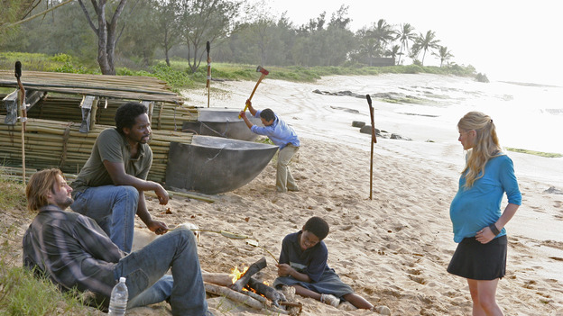 102424_2284 -- LOST - "Do No Harm" - (ABC/MARIO PEREZ)JOSH HOLLOWAY, HAROLD PERRINEAU, DANIEL DAE KIM, MALCOLM DAVID KELLEY, EMILIE DE RAVIN