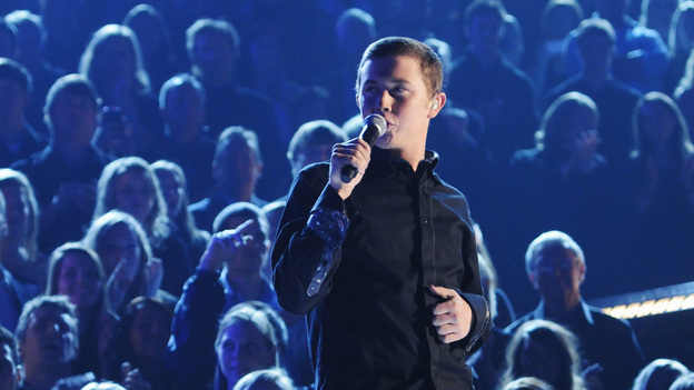 THE 45th ANNUAL CMA AWARDS - THEATRE - "The 45th Annual CMA Awards" broadcast live on ABC from the Bridgestone Arena in Nashville on WEDNESDAY, NOVEMBER 9 (8:00-11:00 p.m., ET). (ABC/KATHERINE BOMBOY-THORNTON)SCOTTY MCCREERY