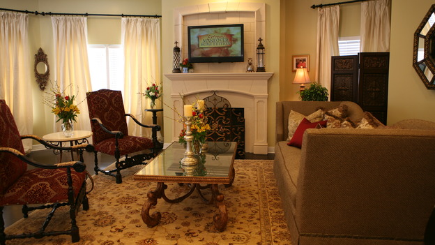 EXTREME MAKEOVER HOME EDITION - "Usea Family," -&nbsp; Living Room, on "Extreme Makeover Home Edition," Sunday, May 18th on the ABC Television Network.