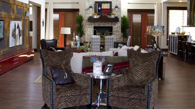 EXTREME MAKEOVER HOME EDITION - "Marshall Family," - Living Room, on "Extreme Makeover Home Edition," Sunday, October 18th (8:00-9:00 p.m. ET/PT) on the ABC Television Network.