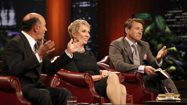 SHARK TANK - "Episode 206" -- For the first time, there will be children seeking a business investment from the Sharks for an idea they came up with while on a family road trip. Also in this episode, a stay-at-home mom who taught herself carpentry and started a furniture business has the Sharks fighting for a piece of it; an entrepreneur brings an innovative secret formula to the Tank; and a personal trainer believes he has the next hot trend in fitness equipment.  In addition, there'll be a follow-up with Grill Charms' owner, Leslie Haywood, to see what making a deal with Robert Herjavec has done for her barbeque accessory, on "Shark Tank," FRIDAY, APRIL 1 (8:00-9:00 p.m., ET) on the ABC Television Network. (ABC/CRAIG SJODIN)KEVIN O'LEARY, BARBARA CORCORAN, ROBERT HERJAVEC