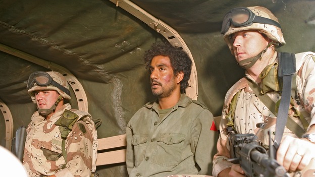 LOST - "One of Them" - When Rousseau leads Sayid to a mysterious captive in the jungle, he becomes determined to find out if he is one of the "Others." Meanwhile, Sawyer discovers Hurley's potentially devastating breech of the survivors' trust and blackmails him into helping track an elusive island creature that won't leave Sawyer alone, on "Lost," WEDNESDAY, FEBRUARY 15 (9:00-10:03 p.m., ET), on the ABC Television Network. (ABC/MARIO PEREZ)NAVEEN ANDREWS