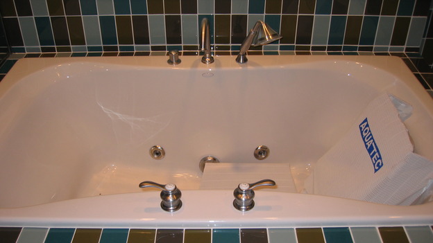 EXTREME MAKEOVER HOME EDITION - "Bliven Family," - Bathroom, on "Extreme Makeover Home Edition," Sunday, October 15th on the ABC Television Network.