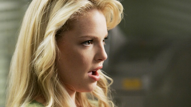 GREY'S ANATOMY - "Name of the Game" - George begins to overstay his welcome at Burke's apartment; Meredith learns a secret about her father; Bailey worries her colleagues will not treat her the same now that she's a mother; and Alex gets a lesson in bedside manners, on "Grey's Anatomy," SUNDAY, APRIL 2 (10:00-11:00 p.m., ET) on the ABC Television Network. (ABC/PETER "HOPPER" STONE)KATHERINE HEIGL