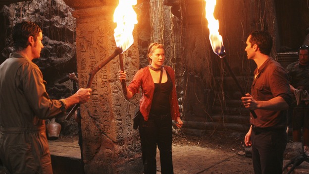 LOST - "The Incident," Parts 1 & 2 - Jack's decision to put a plan in action in order to set things right on the island is met with some strong resistance by those close to him, and Locke assigns Ben a difficult task, on the season finale of "Lost," WEDNESDAY, MAY 13 (9:00-11:00 p.m., ET) on the ABC Television Network. (ABC/MARIO PEREZ)MATTHEW FOX, ALICE EVANS, NESTOR CARBONELL