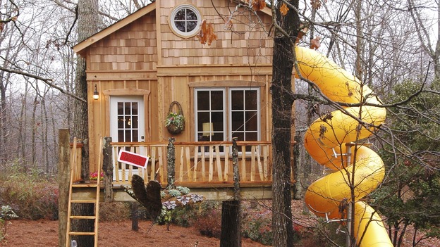 EXTREME MAKEOVER HOME EDITION - "Harris Family," - Treehouse Playground, on "Extreme Makeover Home Edition," Sunday, May 6th on the ABC Television Network.