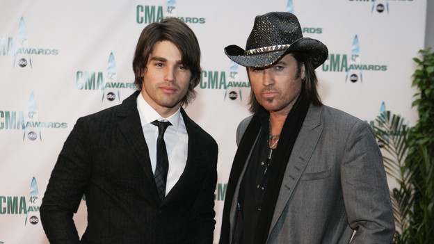 THE 42ND ANNUAL CMA AWARDS - ARRIVALS - "The 42nd Annual CMA Awards" will be broadcast live from the Sommet Center in Nashville, WEDNESDAY, NOVEMBER 12 (8:00-11:00 p.m., ET) on the ABC Television Network. (ABC/ADAM LARKEY)JUSTIN GASTON, BILLY RAY CYRUS