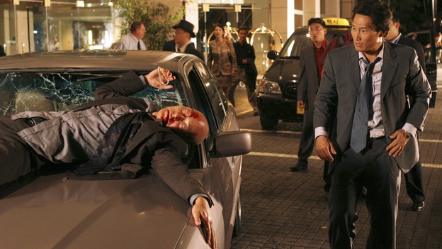 LOST - "The Glass Ballerina" - Sayid's plan to locate Jack places Sun and Jin's lives in grave danger. Meanwhile, Kate and Sawyer are forced to work in harsh conditions by their captors, and Henry makes a very tempting offer to Jack that may prove difficult to refuse, on "Lost," WEDNESDAY, OCTOBER 18 (9:00-10:00 p.m., ET), on the ABC Television Network. (ABC/MARIO PEREZ)TONY LEE, DANIEL DAE KIM