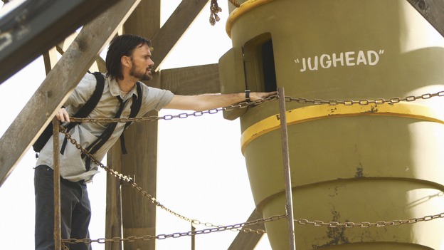 LOST - "Jughead" - Desmond goes in search of a woman who could be the key to helping Faraday stop the island's erratic movements through time, and Locke discovers the identity of the unknown forces who have been attacking the survivors, on "Lost," WEDNESDAY, JANUARY 28 (9:00-10:02 p.m., ET) on the ABC Television Network. (ABC/MARIO PEREZ) JEREMY DAVIES