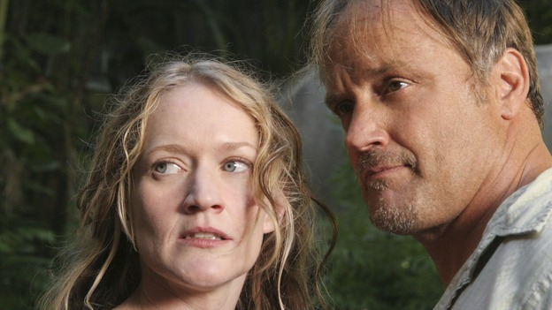 LOST - "The Glass Ballerina" - Sayid's plan to locate Jack places Sun and Jin's lives in grave danger. Meanwhile, Kate and Sawyer are forced to work in harsh conditions by their captors, and Henry makes a very tempting offer to Jack that may prove difficult to refuse, on "Lost," WEDNESDAY, OCTOBER 18 (9:00-10:00 p.m., ET), on the ABC Television Network. (ABC/MARIO PEREZ)PAULA MALCOMSON, MICHAEL BOWEN