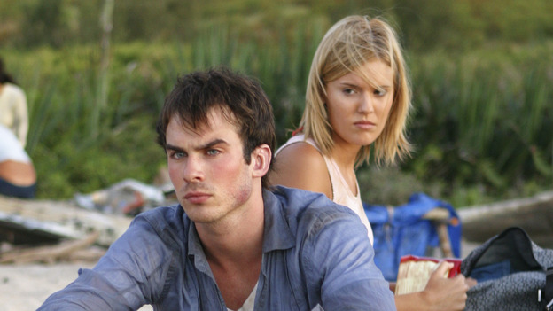 100940_6641 -- LOST - (ABC/MARIO PEREZ)IAN SOMERHALDER, MAGGIE GRACE