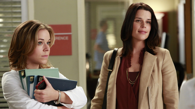 GREY'S ANATOMY - "Love Turns You Upside Down" - TINA MAJORINO, NEVE CAMPBELL