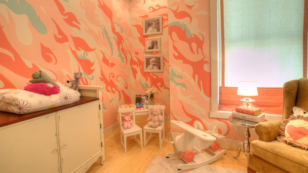 EXTREME MAKEOVER HOME EDITION - "Dickinson Family," - Dady's Little Girl Nursery Picture, on  "Extreme Makeover Home Edition," Sunday, May 1st    (8:00-9:00 p.m.  ET/PT) on the ABC Television Network.